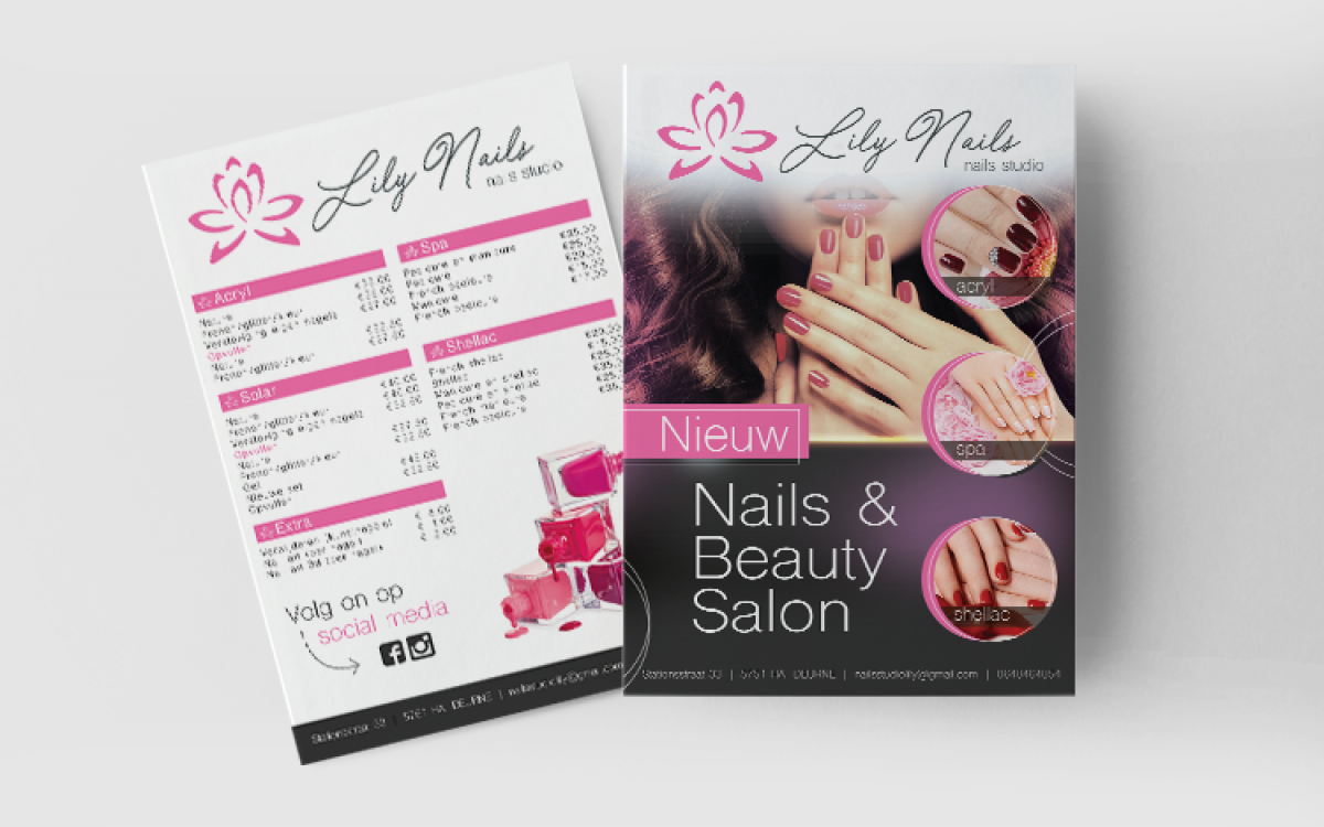 Lily Nails Flyer