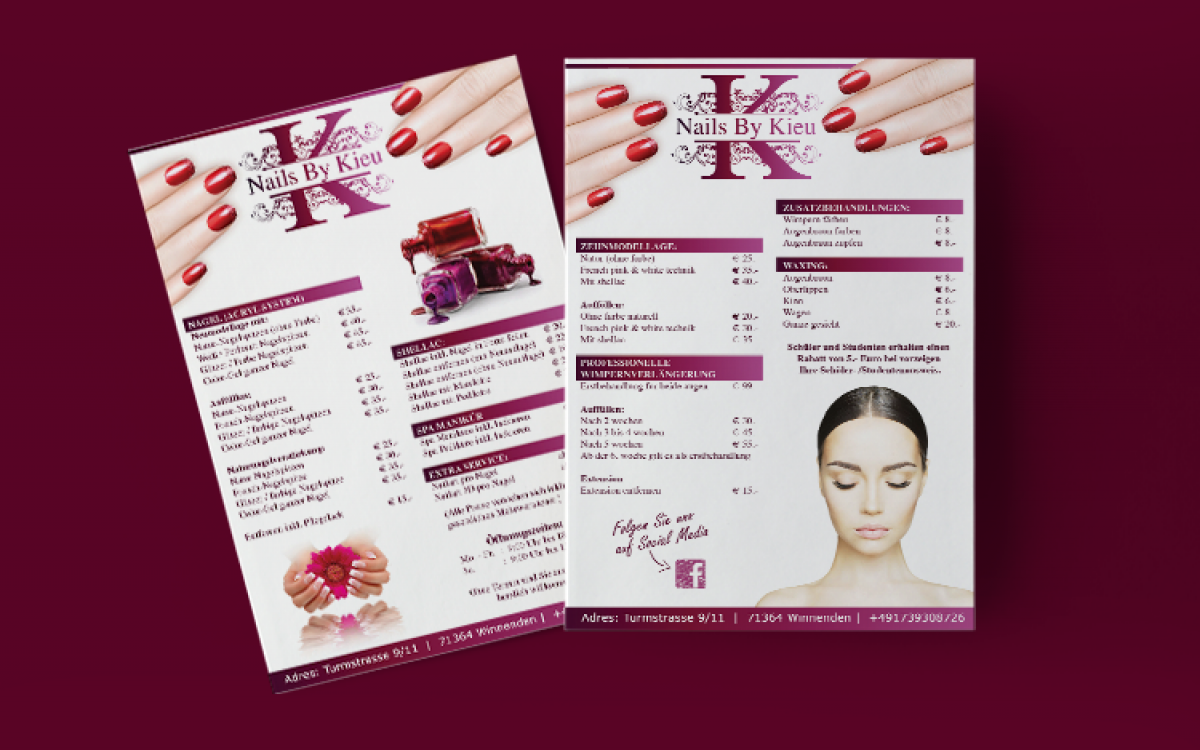 Nails By Kiew Flyer